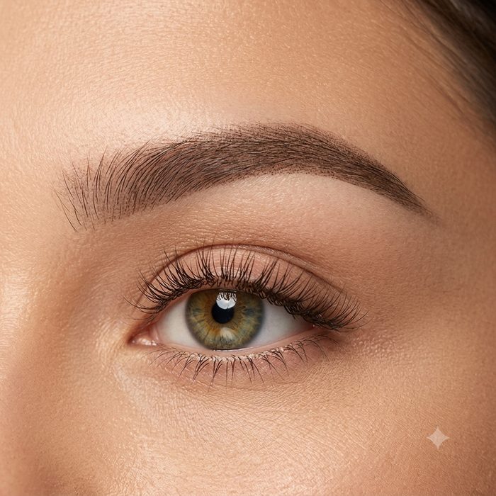 Example brow PMU photo