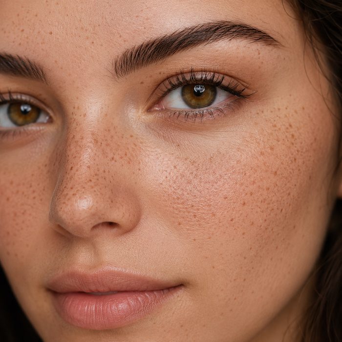 Example freckle tattoo photo