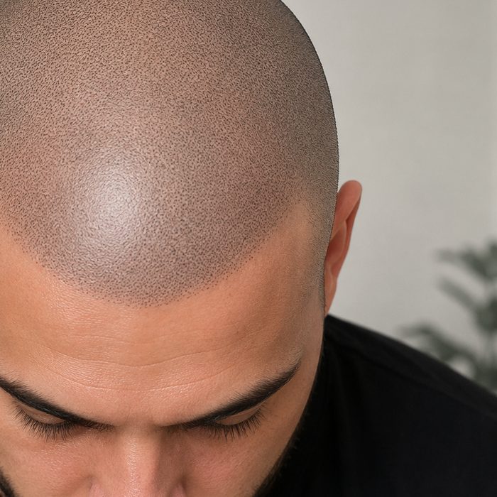 Example scalp micropigmentation photo
